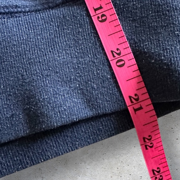 Victoria’s Secret Pink Love Pink Full Zip Navy Hoodie XS - Picture 6 of 8